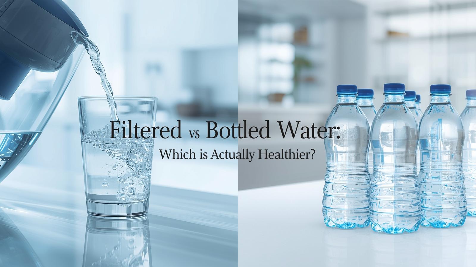 filtered vs bottled water