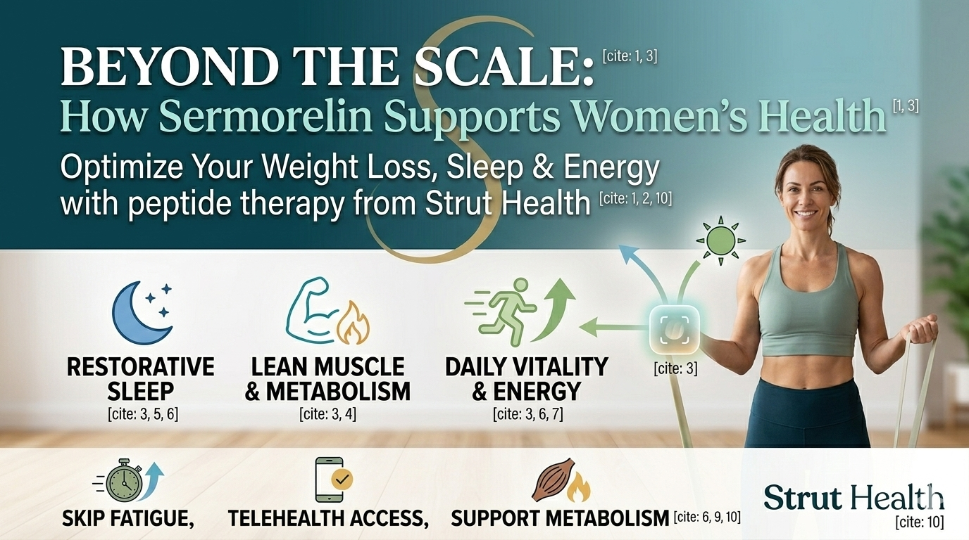 Beyond the Scale: How Sermorelin Supports Women’s Weight Loss, Sleep & Energy